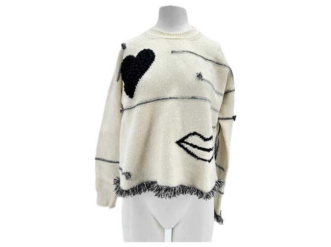 SONIA RYKIEL Maglieria T.Internazionale S Lana Bianco