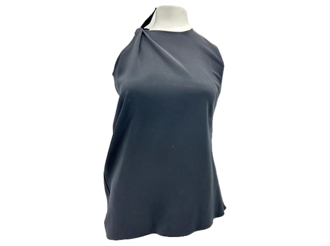 ACNE STUDIOS Top T.FR 38 Viscosa Nero