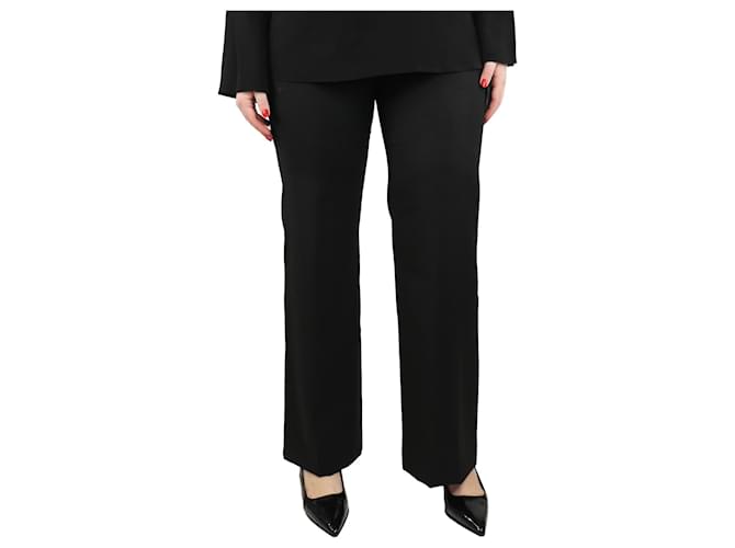 Vivienne Westwood Pantaloni di lana neri - taglia UK 12 Nero