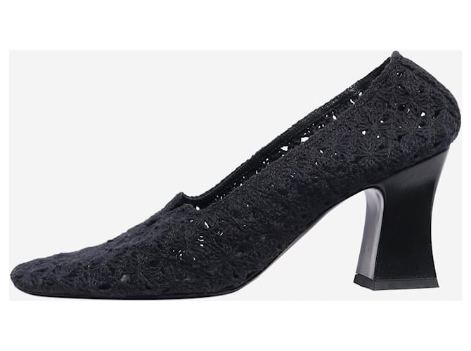 The row Décolleté in crochet nero - taglia EU 40