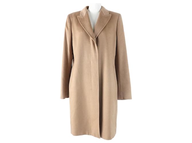 Cappotto lungo in cashmere Max Mara cammello 46 donne