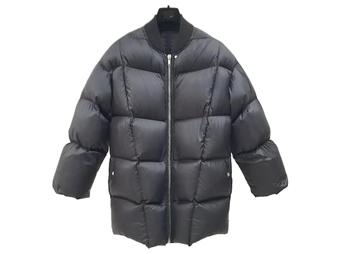 Giacca piumino nera Rick Owens Taglia 42 Nero
