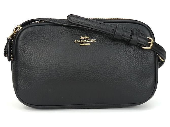 Borsa a Spalla in Pelle Coach F30259 Nero