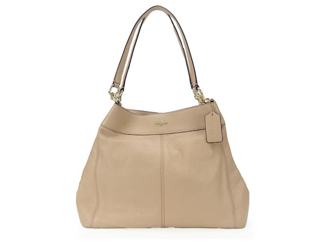 Borsa Tote in Pelle Coach F57545 Rosa