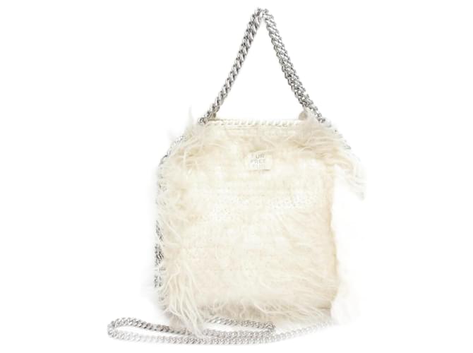 Stella Mc Cartney Borsa a Spalla in Pelliccia Eco Falabella di Stella McCartney FUR FREE