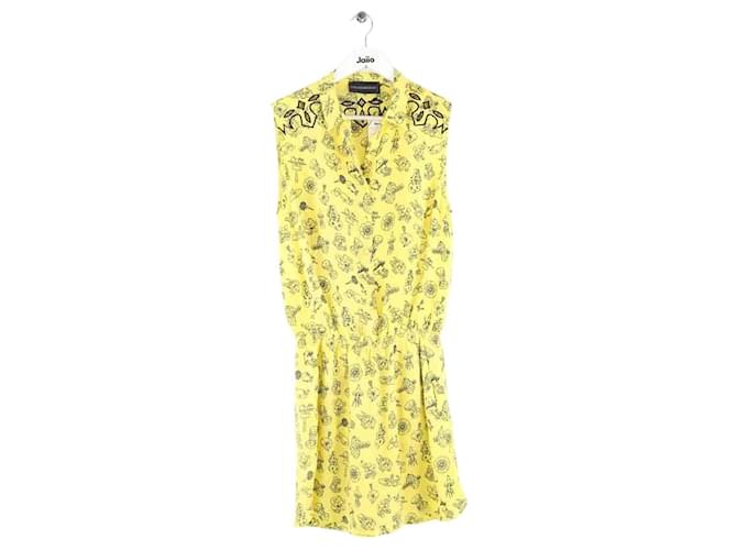 Zadig & Voltaire Abito di seta Giallo
