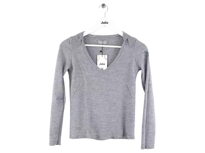 Zadig & Voltaire Felpa in lana grigia Grigio