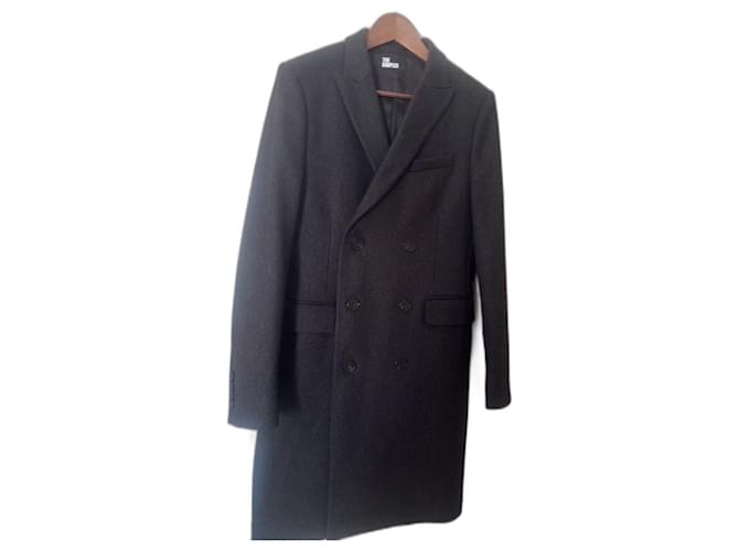 Cappotto di lana GRY01 The Kooples Grigio antracite