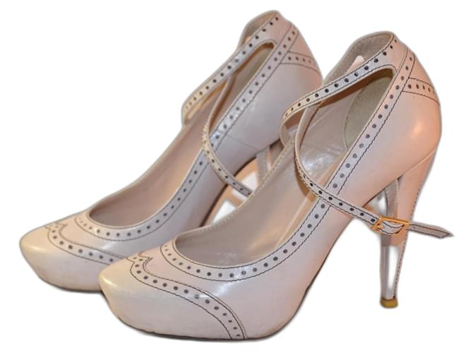 Nina Ricci decolettes Beige