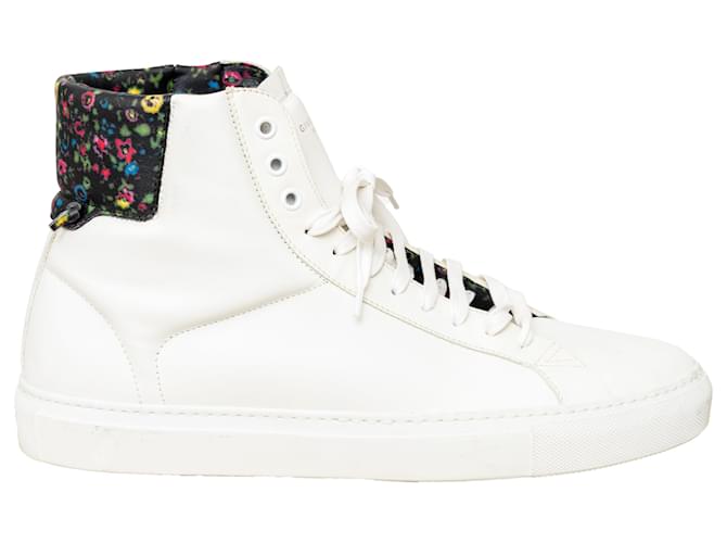 Sneakers alte in pelle Givenchy Bianco