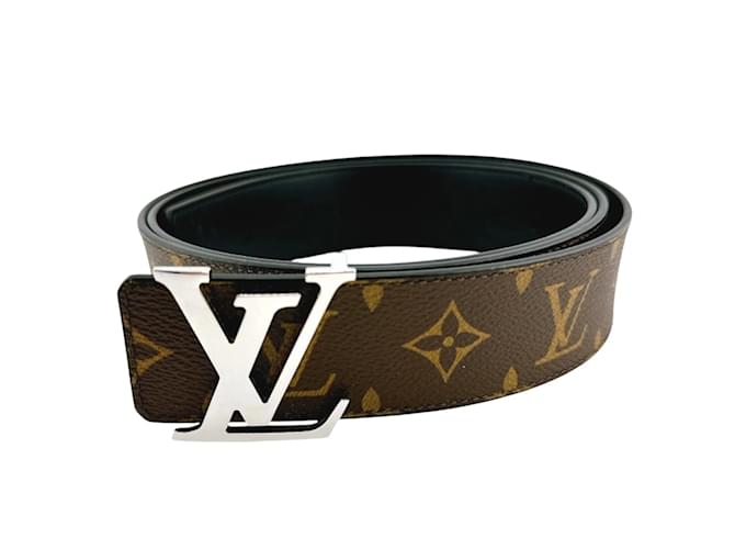 Cintura Santur Monogramma Inverso Louis Vuitton Marrone