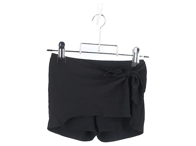 Gonna pantalone Moschino in viscosa nera Nero