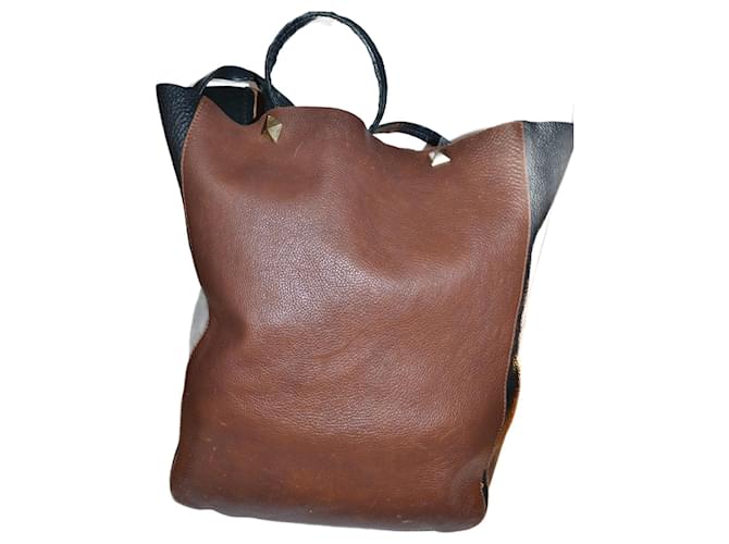 Sandro borsa Marrone Nero