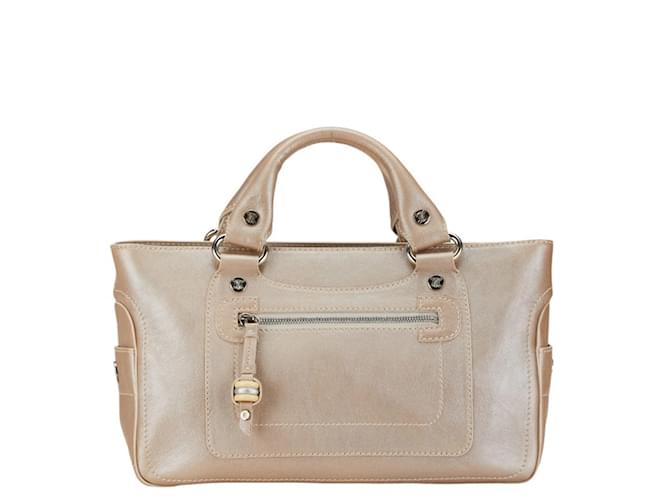 Céline Borsa a mano Celine Boogie Bag Beige D'oro