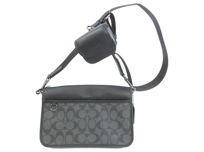 Borsa a Spalla Signature C8141 di Coach Nero