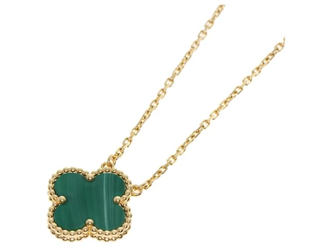 Collana in Malachite Alhambra di Van Cleef & Arpels