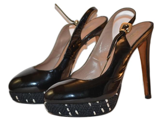 Blumarine decolettes Nero