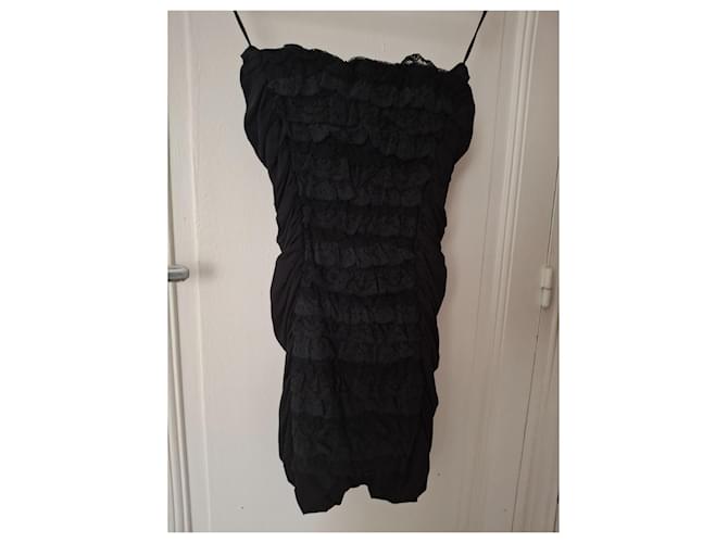 Dolce & Gabbana Abito 'cocktail' con corsetto Nero