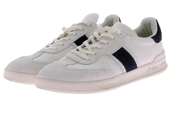 Scarpe POLO RALPH LAUREN T.EU 42 Pelle Bianco