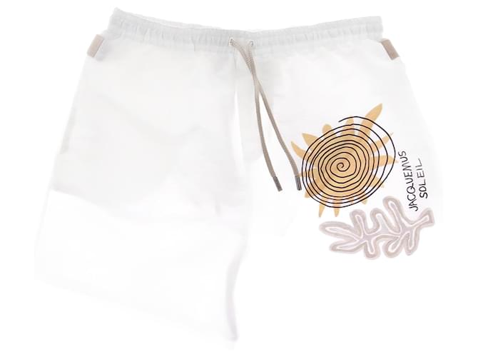 JACQUEMUS Costumi da Bagno T.FR 48 Poliestere Bianco