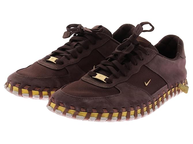 Sneakers JACQUEMUS T.EU 45 in suede Marrone