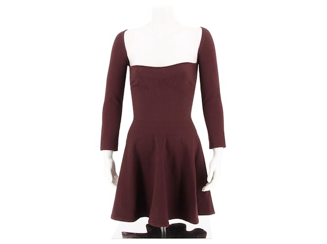 KHAITE Abiti T.Internazionale S Viscosa Bordò