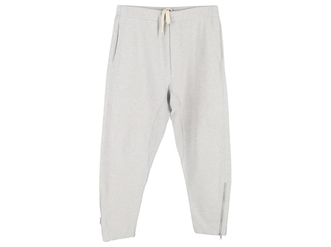 Maison Martin Margiela Pantaloni da jogging con dettaglio zip Maison Margiela in cotone grigio