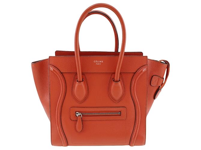 Luggage Céline Rosso