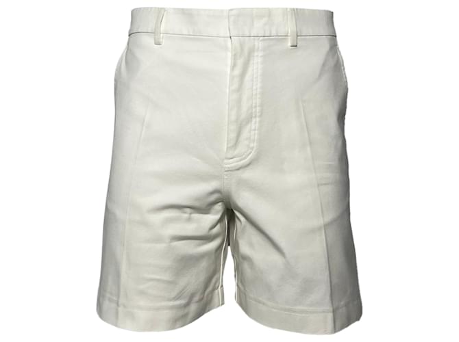 Valentino Garavani Shorts Valentino in cotone bianco Crudo