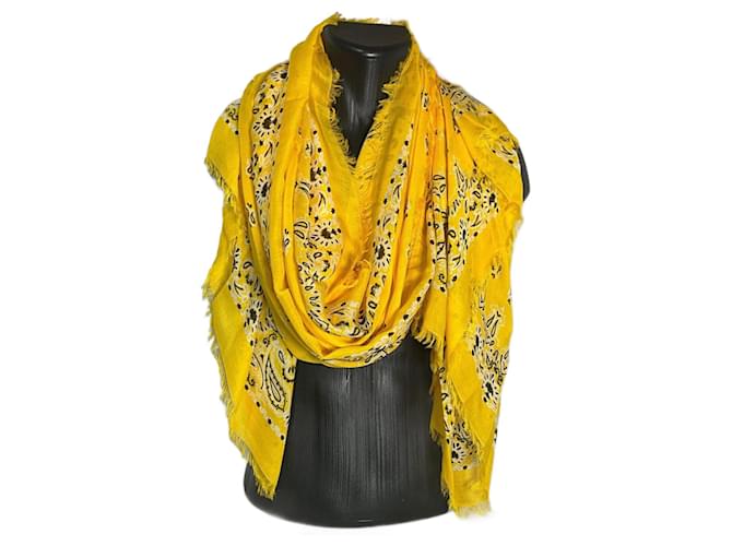 Stola in cashmere Saint Laurent Multicolore