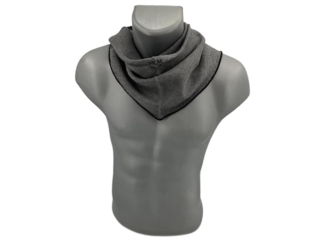 Sciarpa in cashmere MCM Grigio
