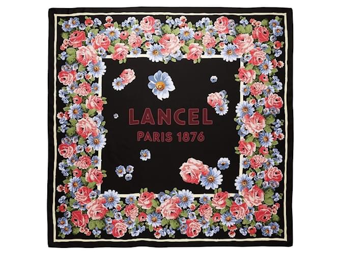 Sciarpa di seta Lancel Multicolore