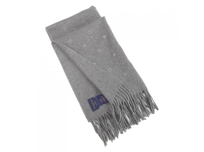 Sciarpa in cashmere e seta Louis Vuitton Marrone