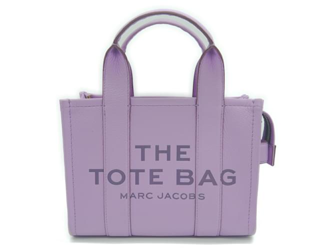 Borsa piccola in pelle lilla di Marc Jacobs