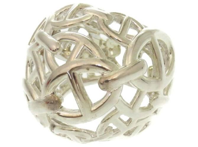 Ring Hermès Anello Hermes Chaine d'Ancre Anchaîne TGM Argento 925