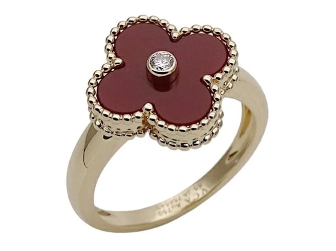 Anello Alhambra di Van Cleef & Arpels D'oro