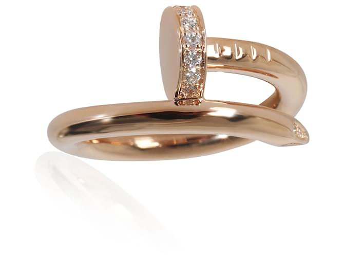Anello Cartier Juste Un Clou, Diamanti (Oro Rosa)