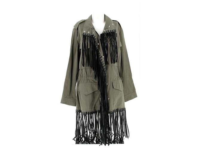 ALEXANDER WANG Giacche T.US 4 Cotone Cachi