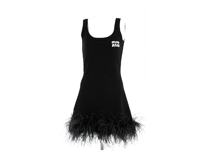 Abito MIU MIU T.IT 42 Cashmere Nero