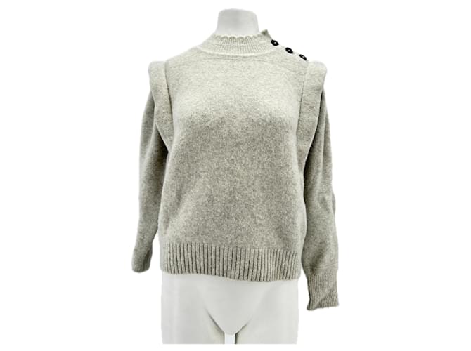 ISABEL MARANT ETOILE Maglieria T.FR 34 Lana Grigio