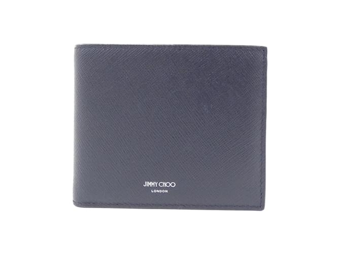 Portafoglio Jimmy Choo Luka LUKATDB Blu navy