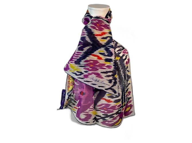 Sciarpa di seta Ralph Lauren Multicolore