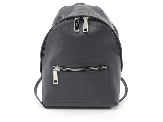 Zaino Kiodo Small in pelle Fendi 7VZ077 Blu