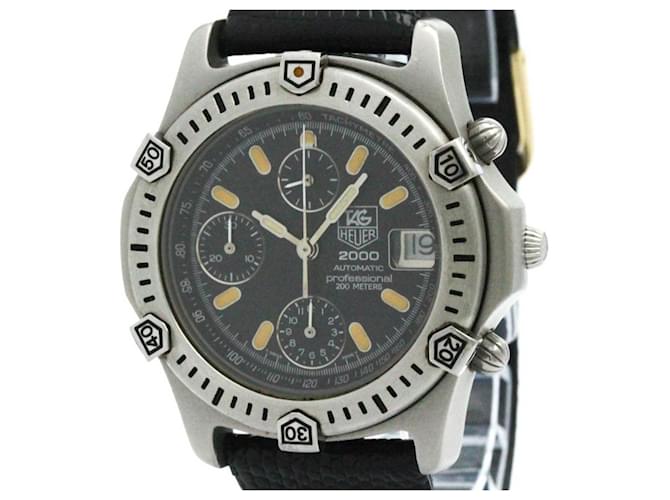 TAG HEUER 2000 Cronografo Professionale Orologio Automatico in Acciaio