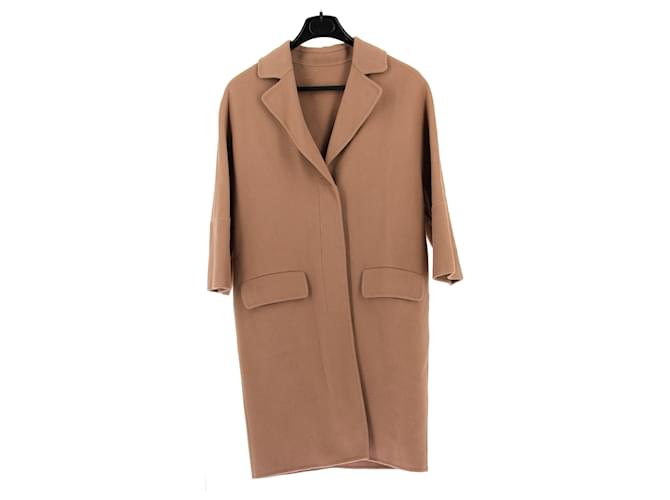 MARNI Cappotti T.IT 38 Lana Cammello