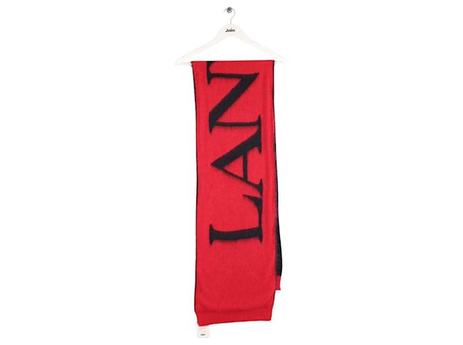 Lanvin Sciarpa di lana Rosso