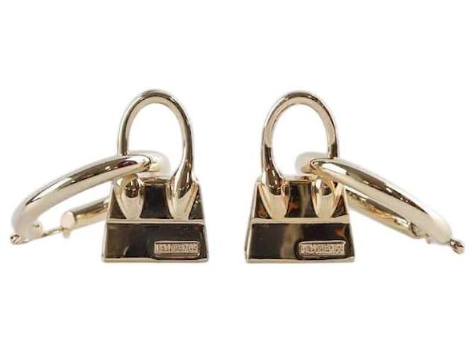 Jacquemus Orecchini dorati D'oro