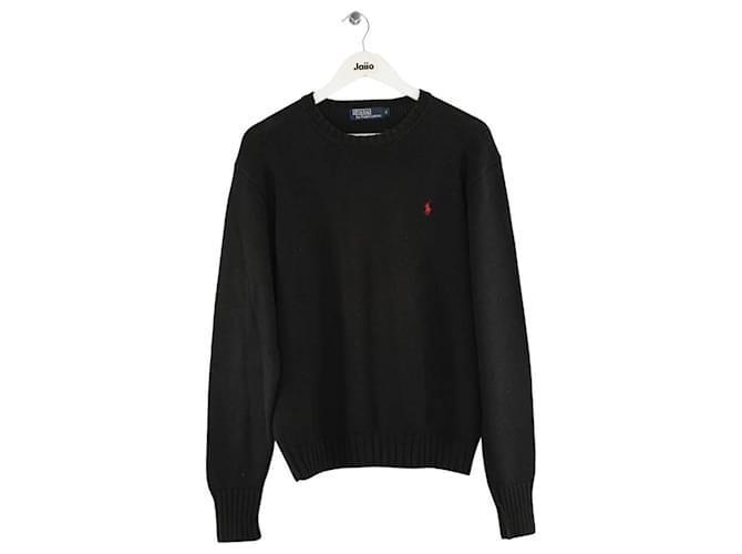 Ralph Lauren Maglione in cotone nero