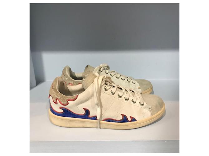 Scarpe ISABEL MARANT T.EU 36 Tessuto Bianco