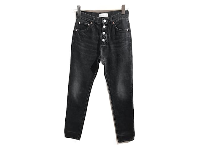 BALENCIAGA Jeans T.FR 36 Cotone Nero